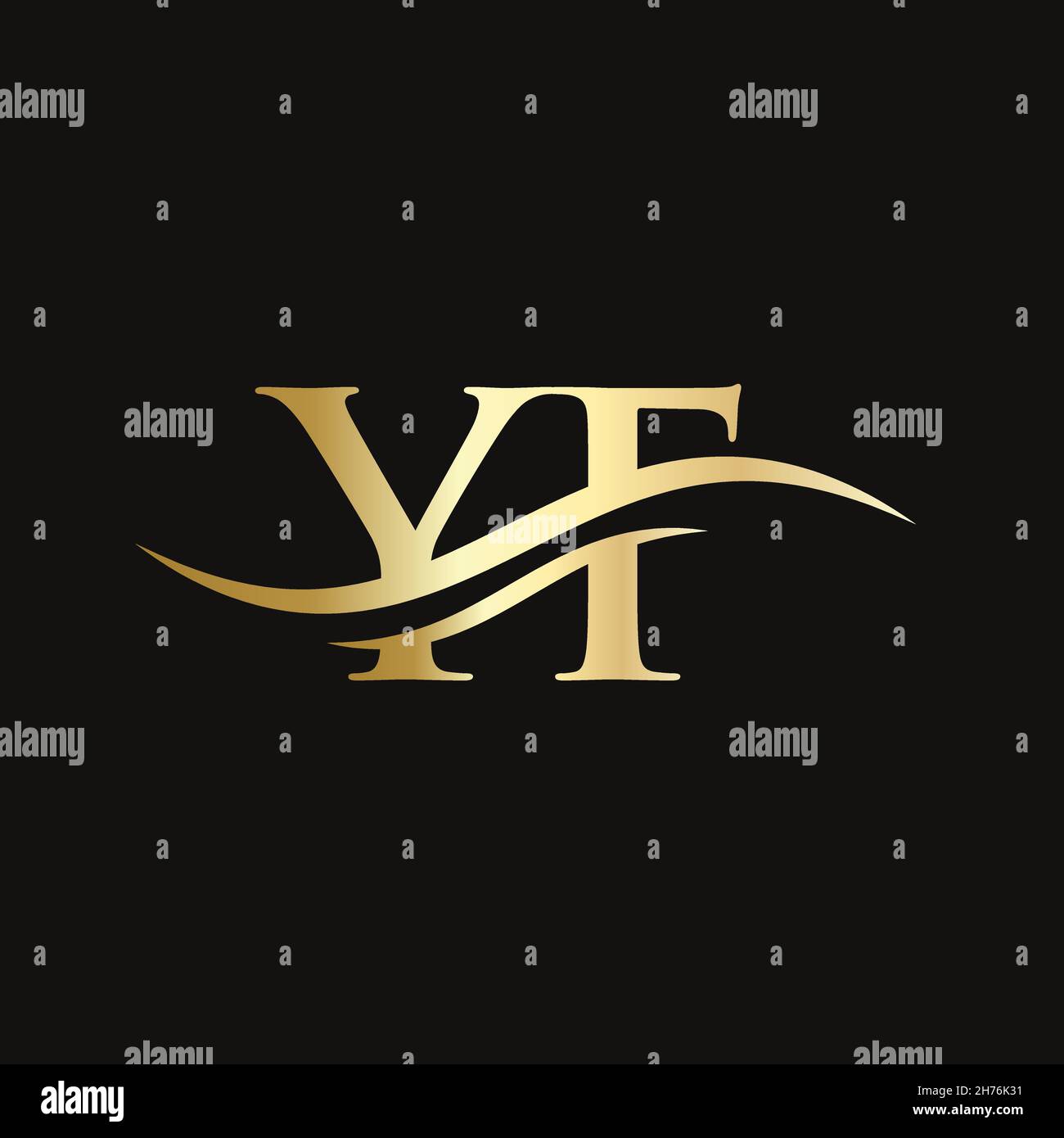 Lv linked logo for business and company identity Vector Image