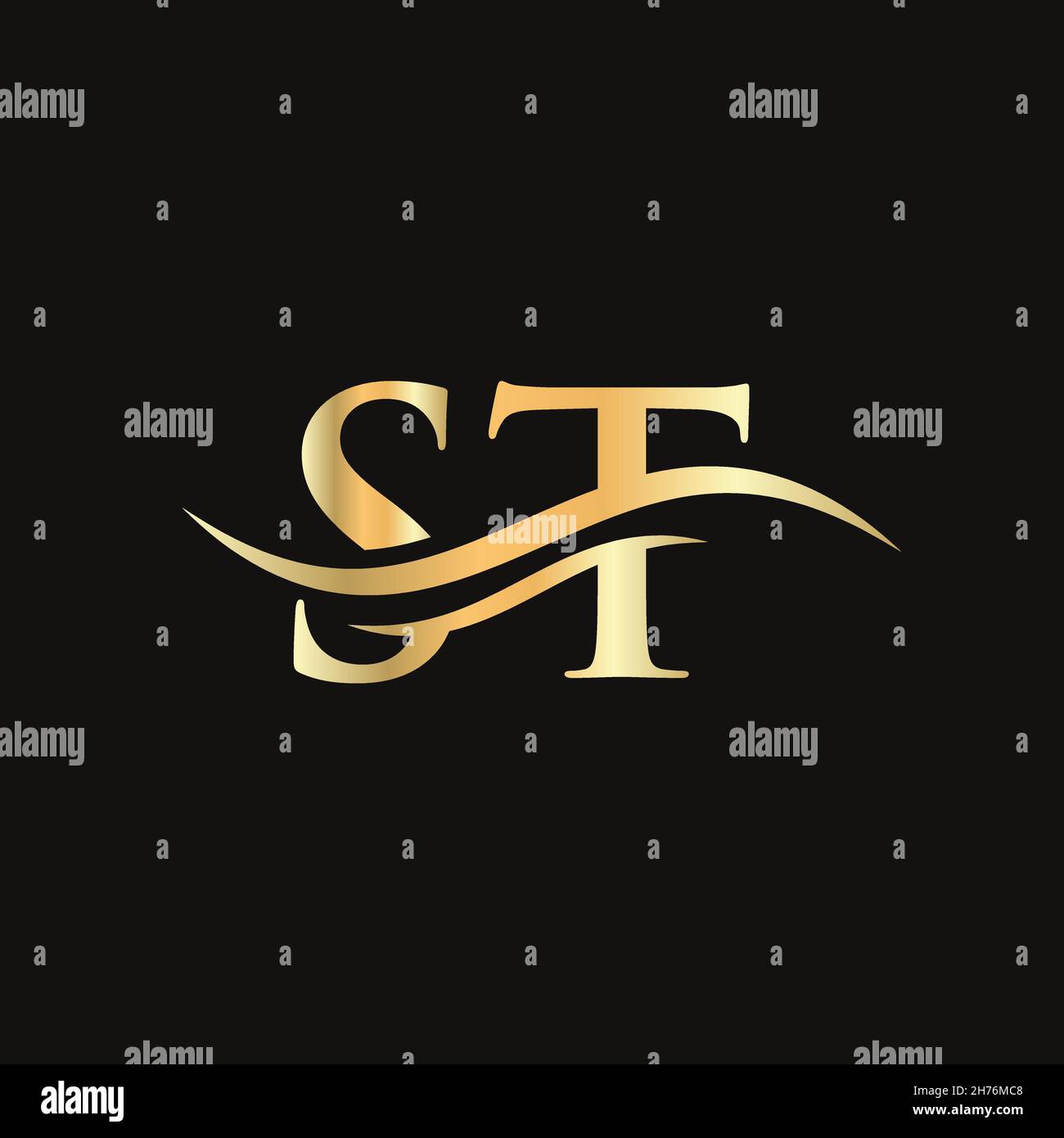 Letter s t logo hi res stock photography and images alamy