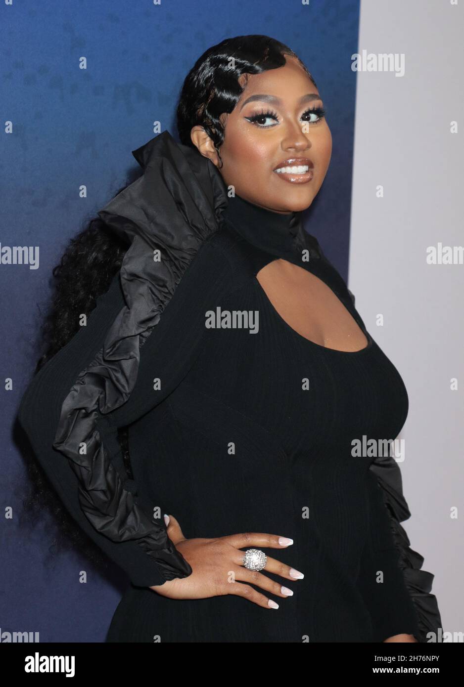 New York, NY, USA. 20th Nov, 2021. Jazmine Sullivan at the 2021 Soul