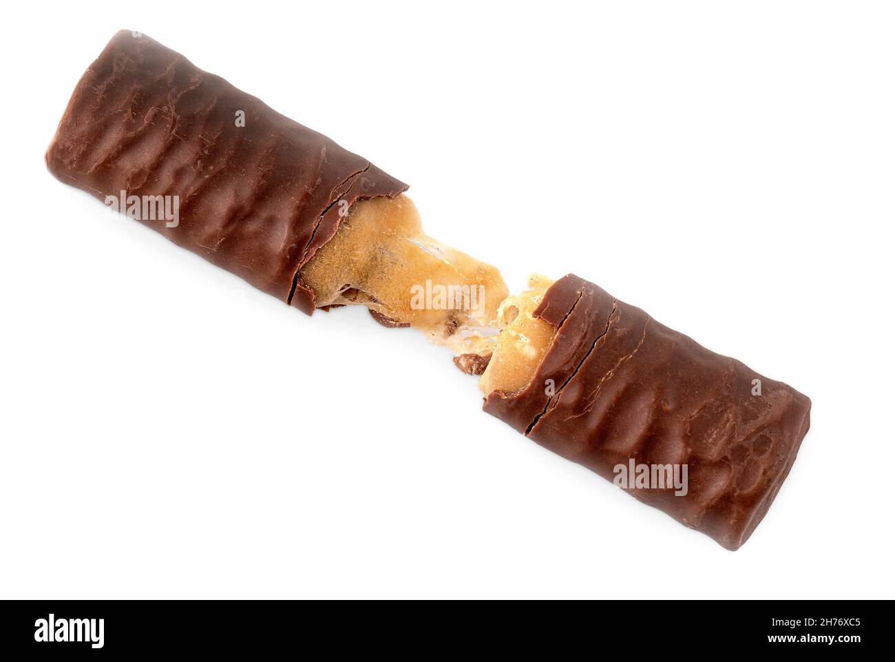 Close up of chocolate bar isolated on white background Stock Photo - Alamy