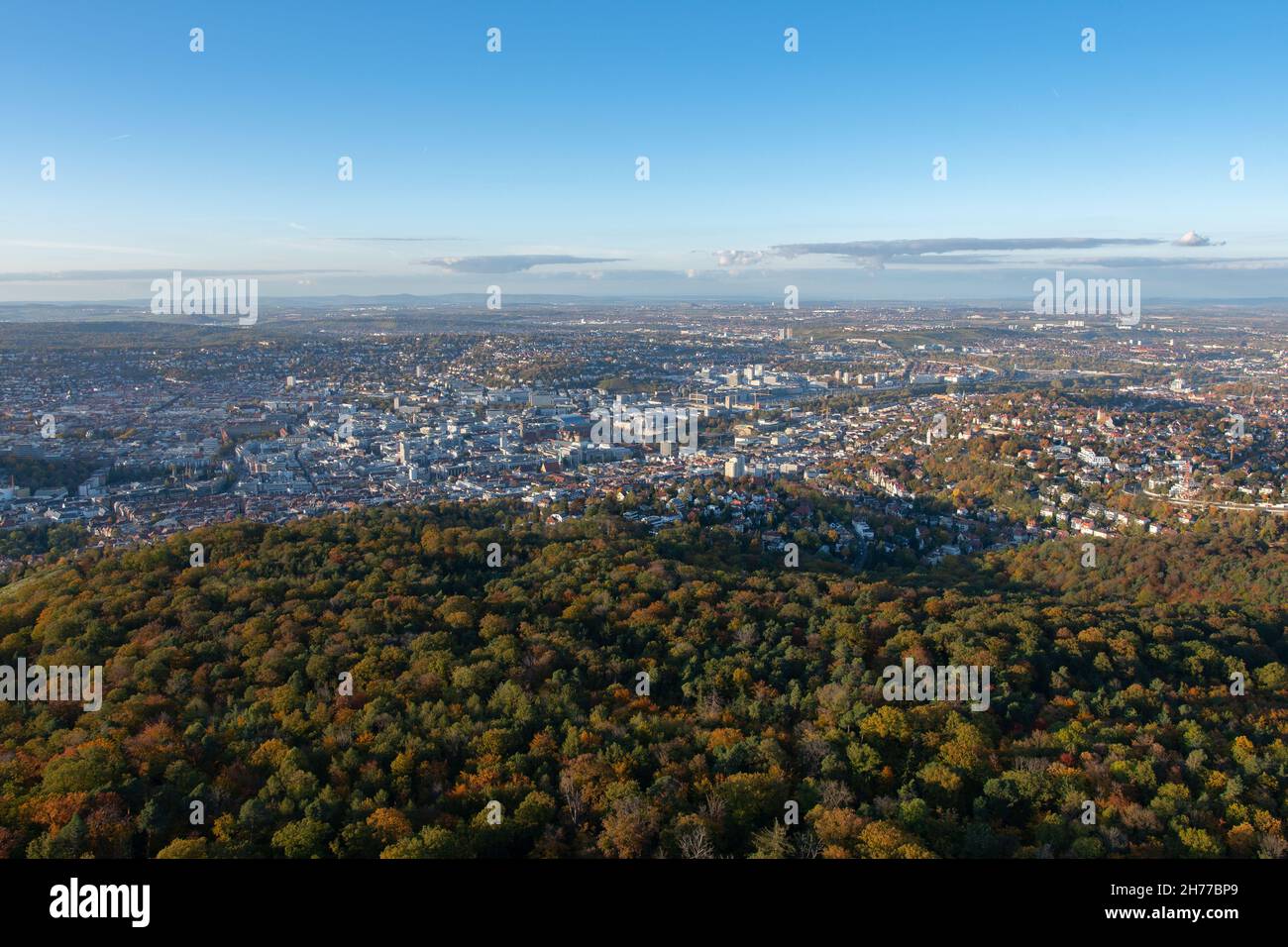 Stuttgart city forest in autumn hi-res stock photography and images - Alamy