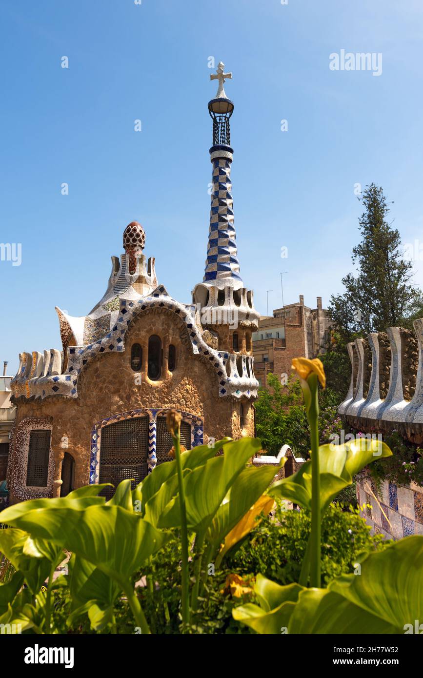 Antoni Gaudi Park Guell High Resolution Stock Photography and Images ...