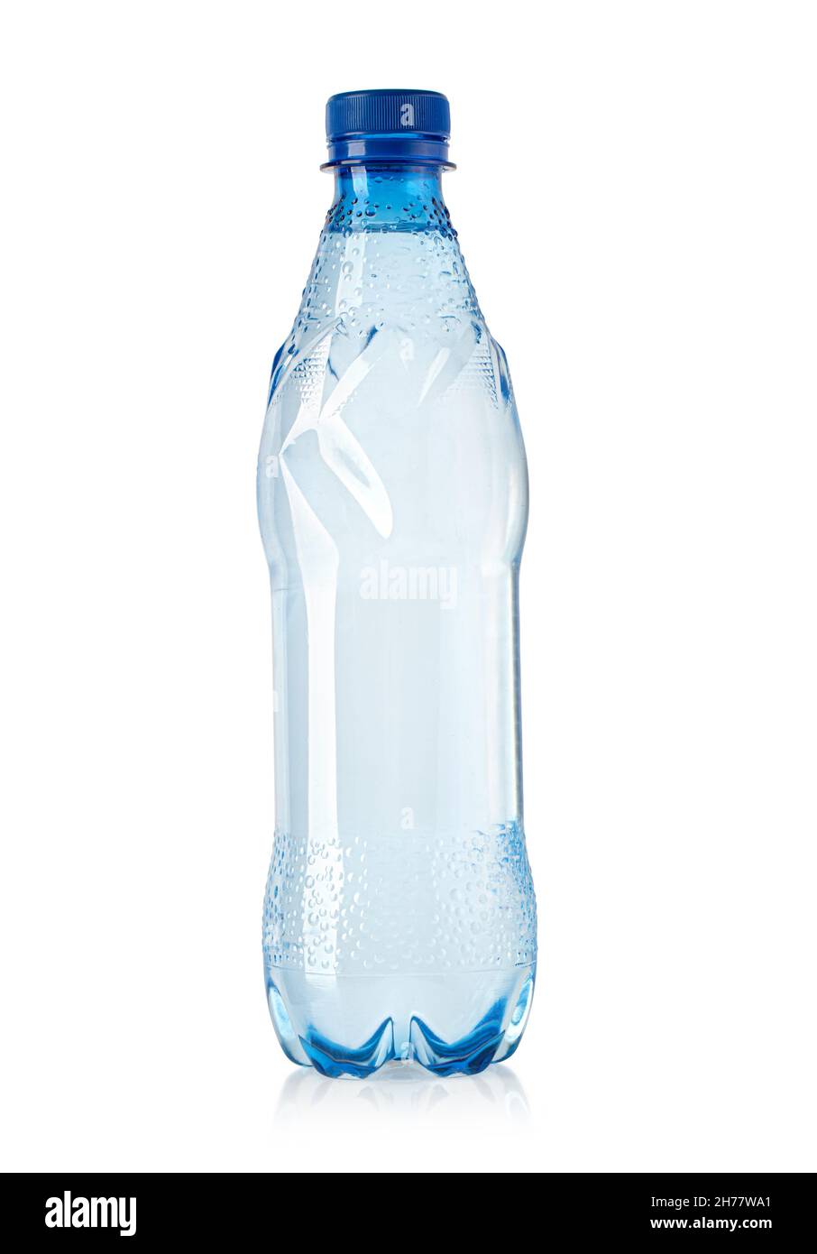 plastic water bottles isolated on white background with clipping path ...