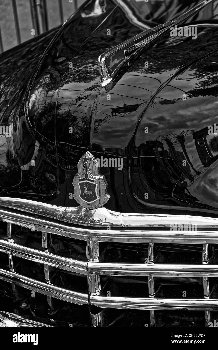 Photo GAZ12 ZIM, USSR, year 1951, Classic Cars Stock Photo Alamy