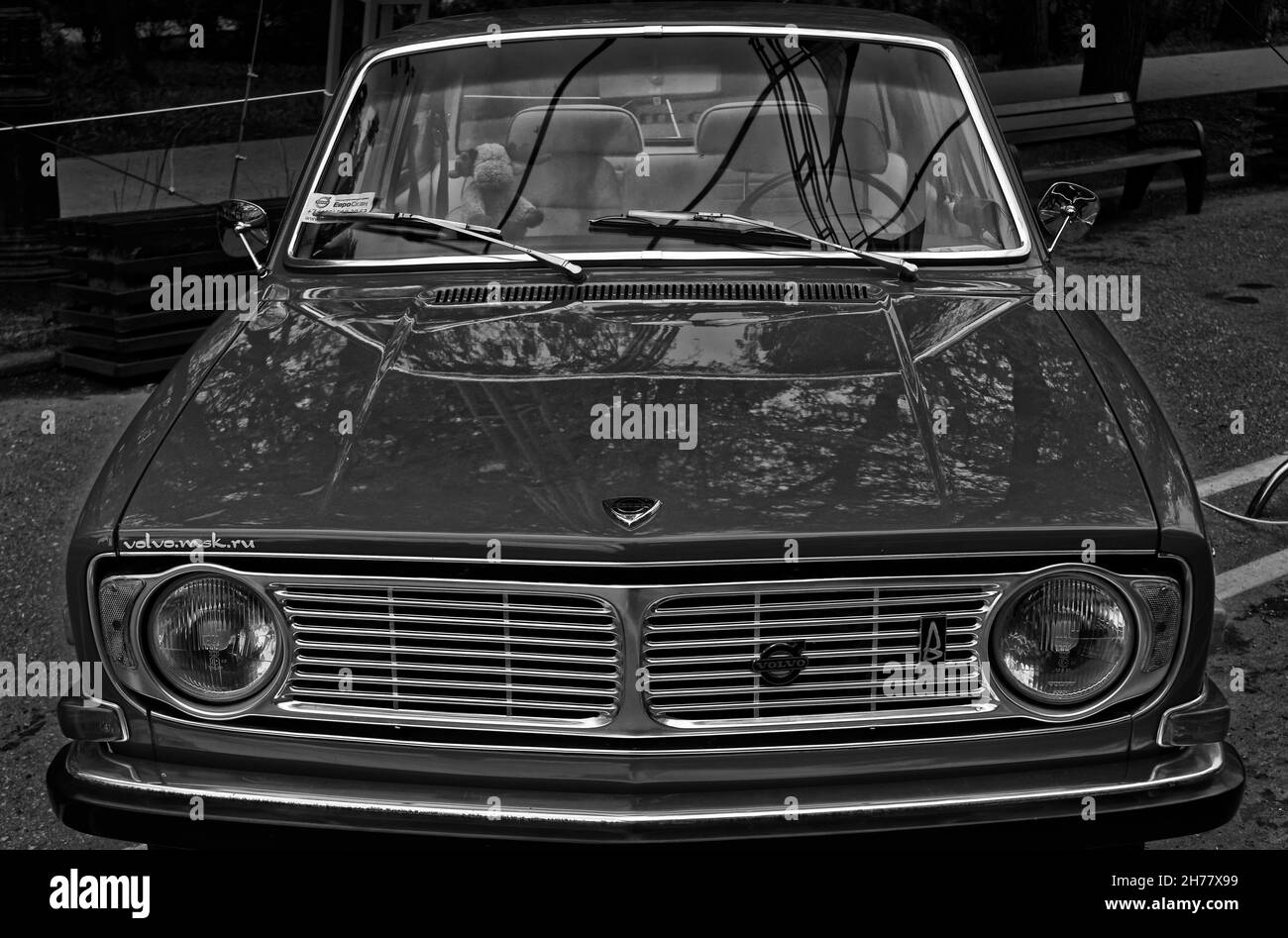 Photo Volvo 142, year 1969, Classic Cars Stock Photo