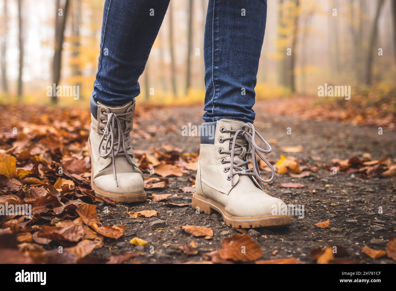 Woodland hiking shop boots