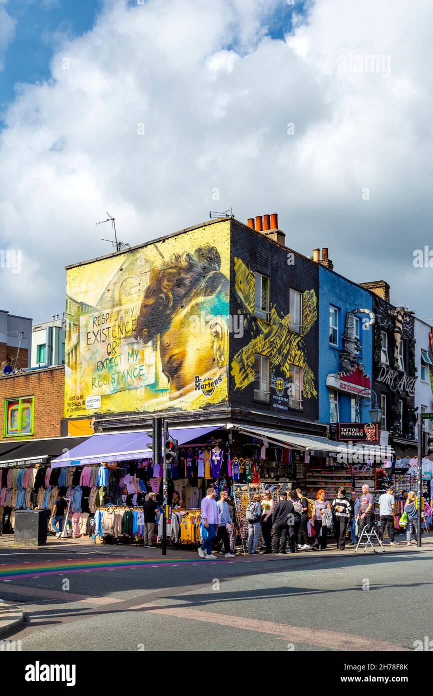 Dr martens shop camden hi-res stock photography and images - Alamy