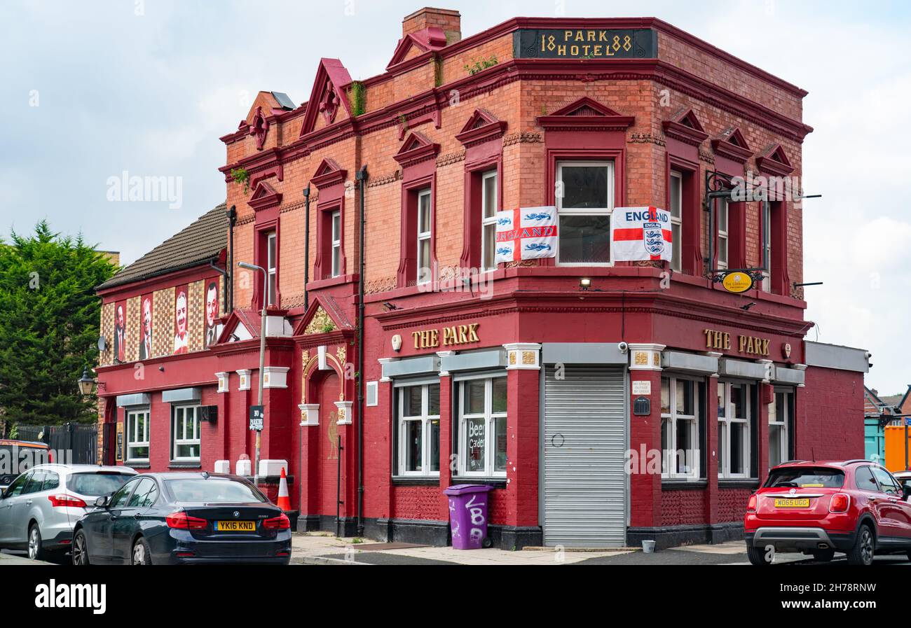The Park Pub, Walton Breck Road, over the road from Liverpool Football