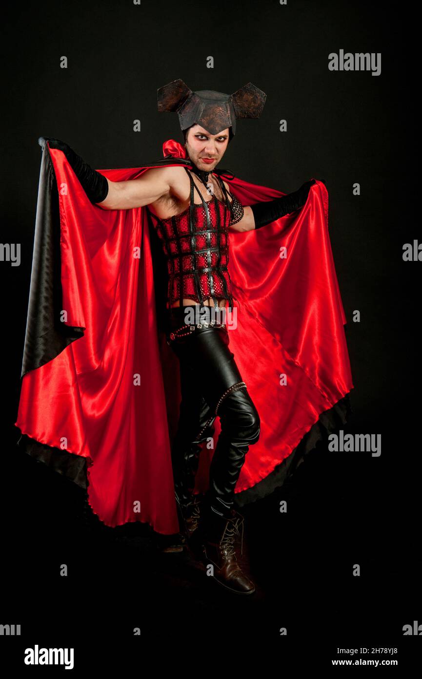 Male Devil costume Stock Photo - Alamy