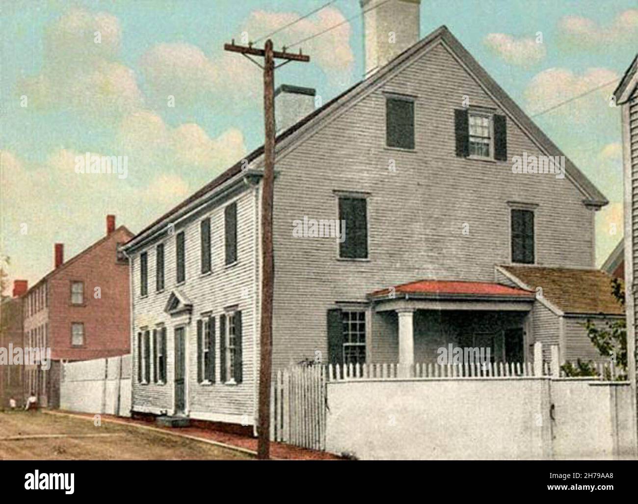 Thomas Bailey Aldrich House Stock Photo Alamy