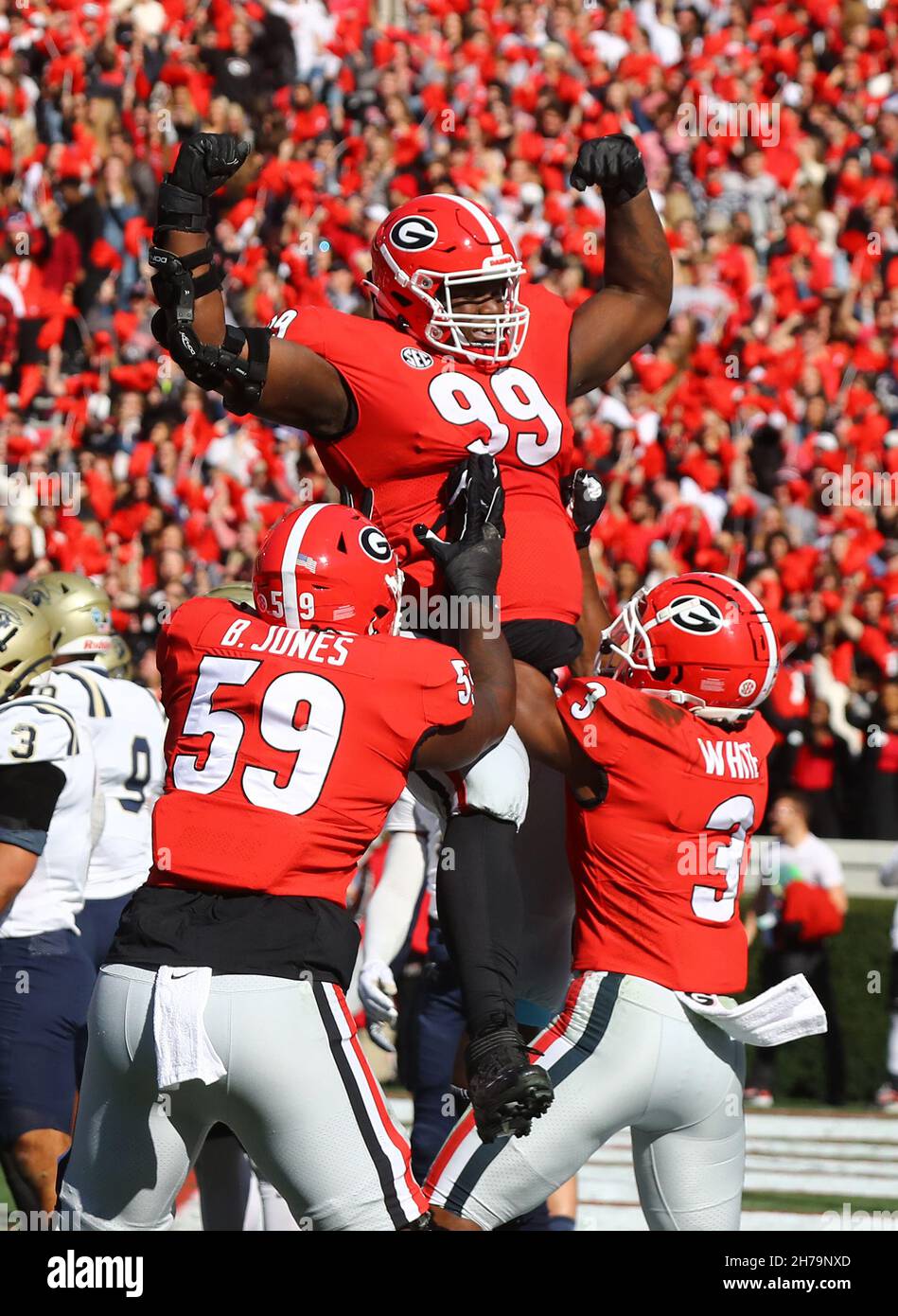 Jordan Davis Defensive Tackle Georgia