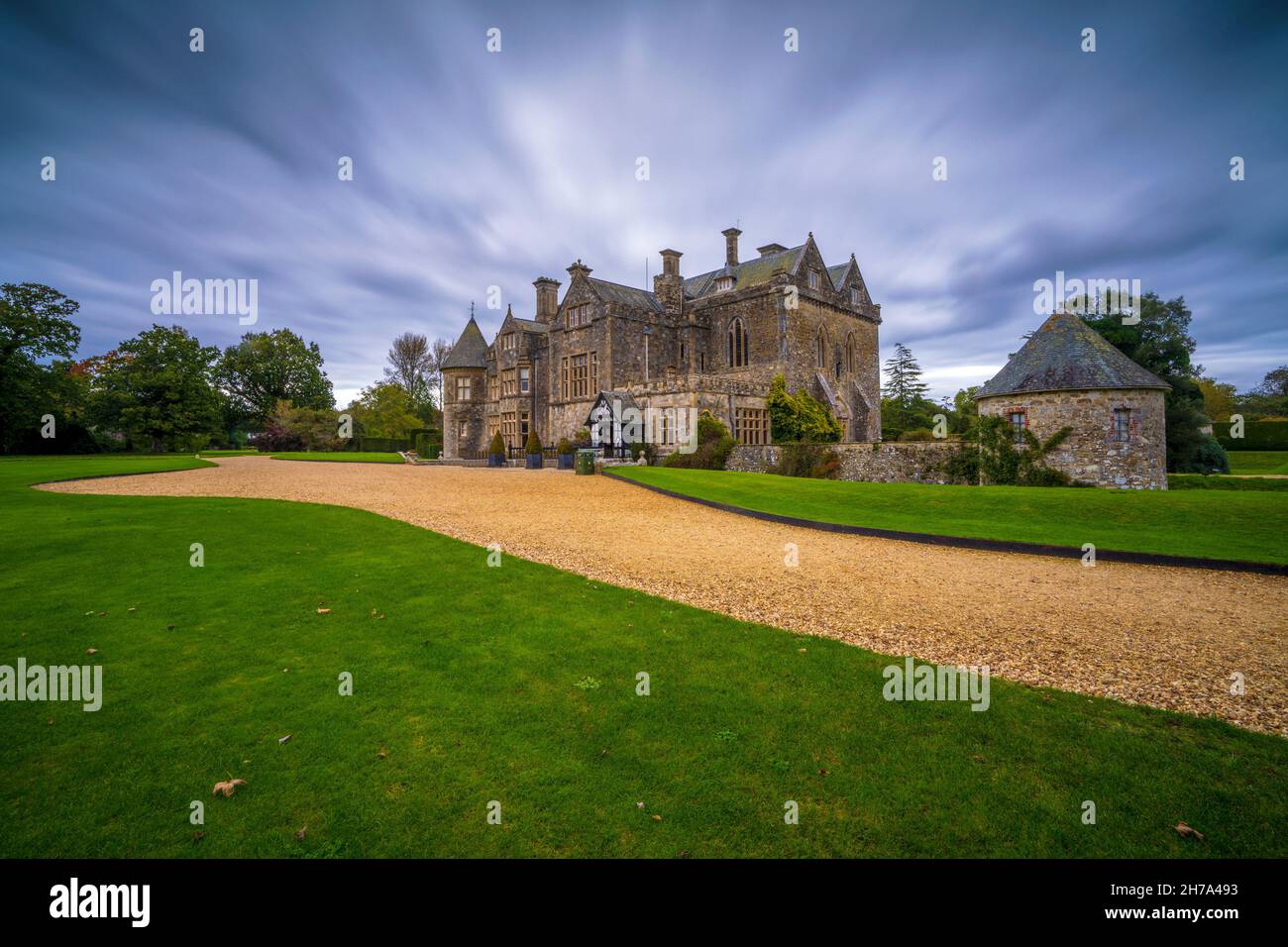 Beaulieu Palace House, home of Barons  Montagu, Beaulieu, Hampshire, England, UK Stock Photo