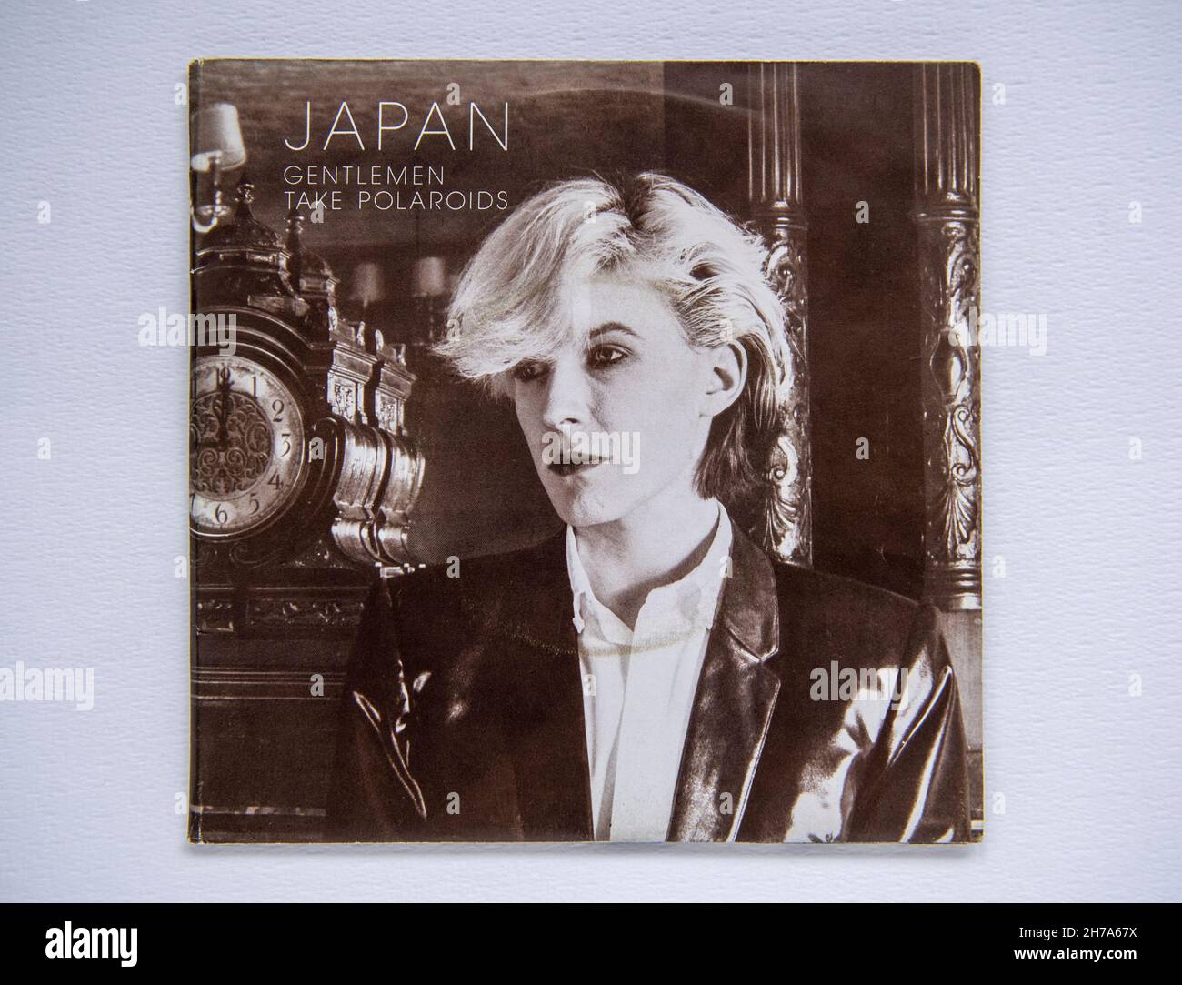 Japan gentlemen take polaroids hi-res stock photography and