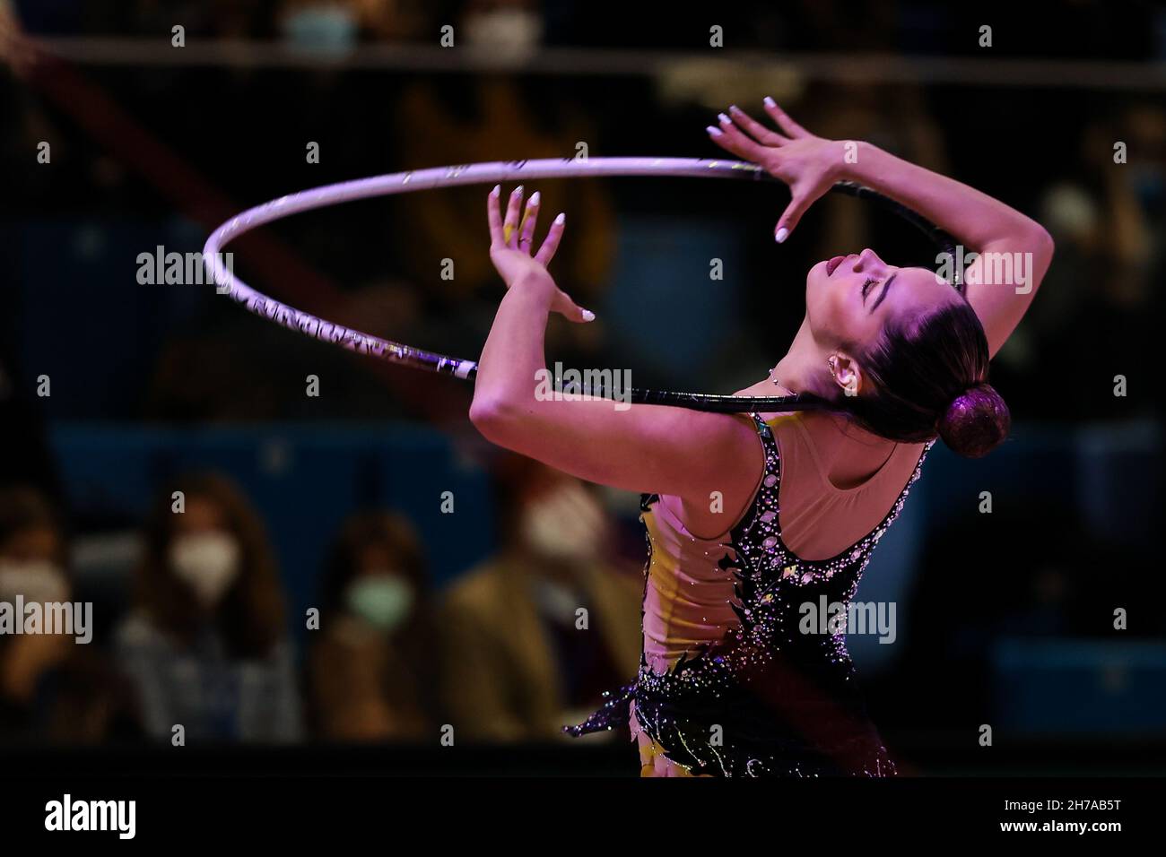 Alexandra Agiurgiuculese of RG Italy Team during the Gymnastics Grand