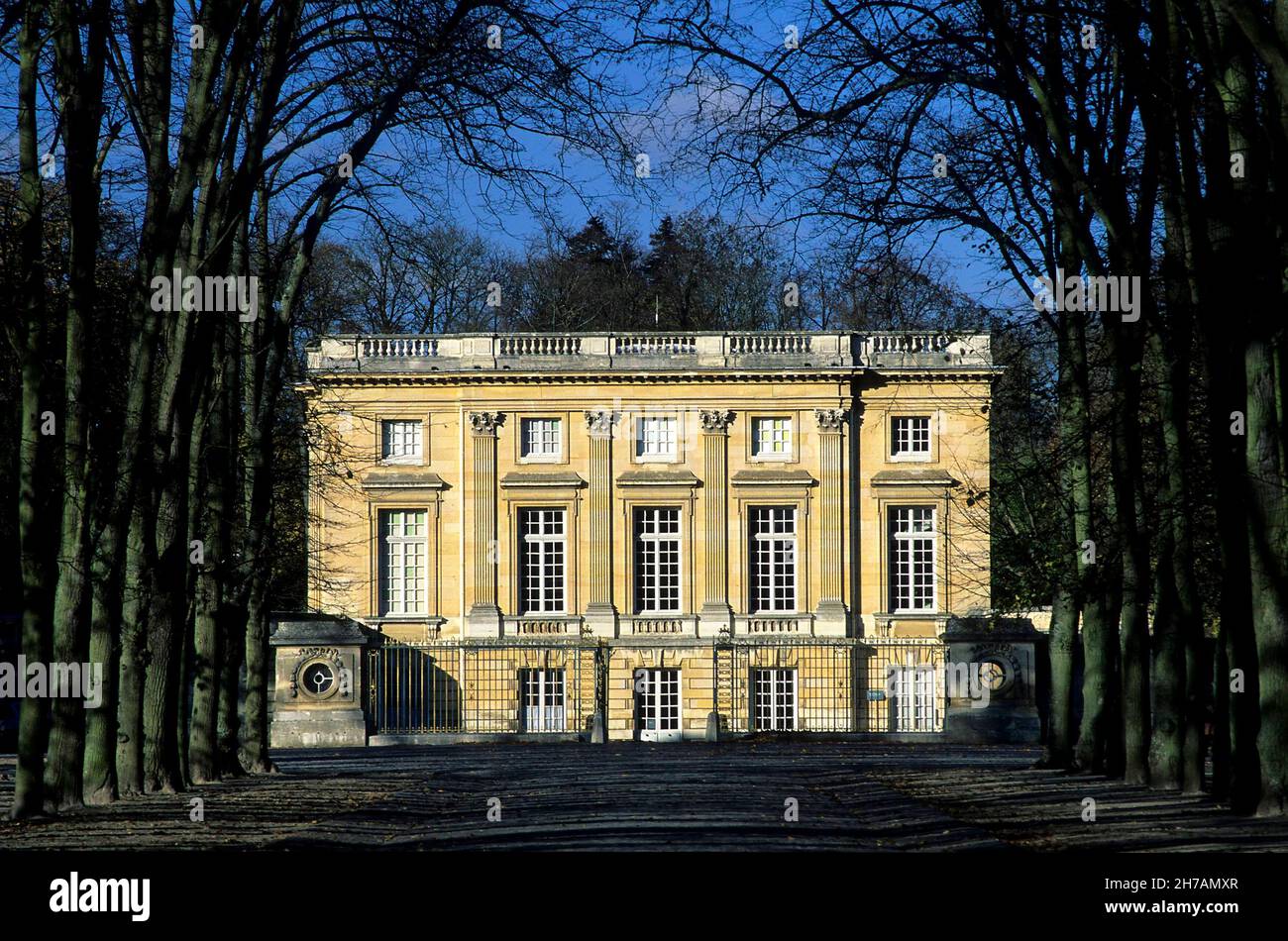 THE PETIT TRIANON, VERSAILLES, YVELINES (78) Stock Photo