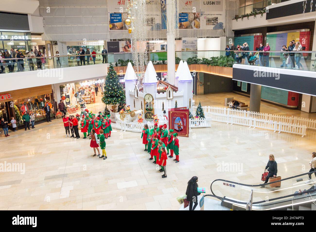 Christmas queensgate peterborough hires stock photography and images