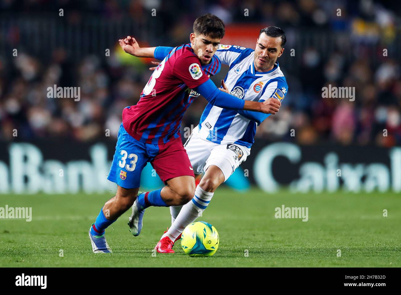 Barcelona, Spain. Credit: D. 20th Nov, 2021. Abde Ezzalzouli (Barcelona ...