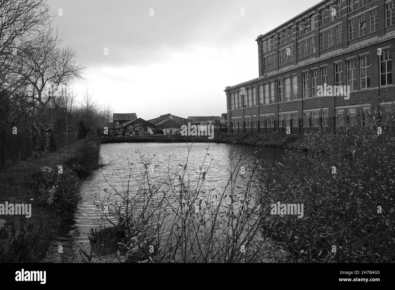 Old mill Atherton, Greater Manchester Stock Photo