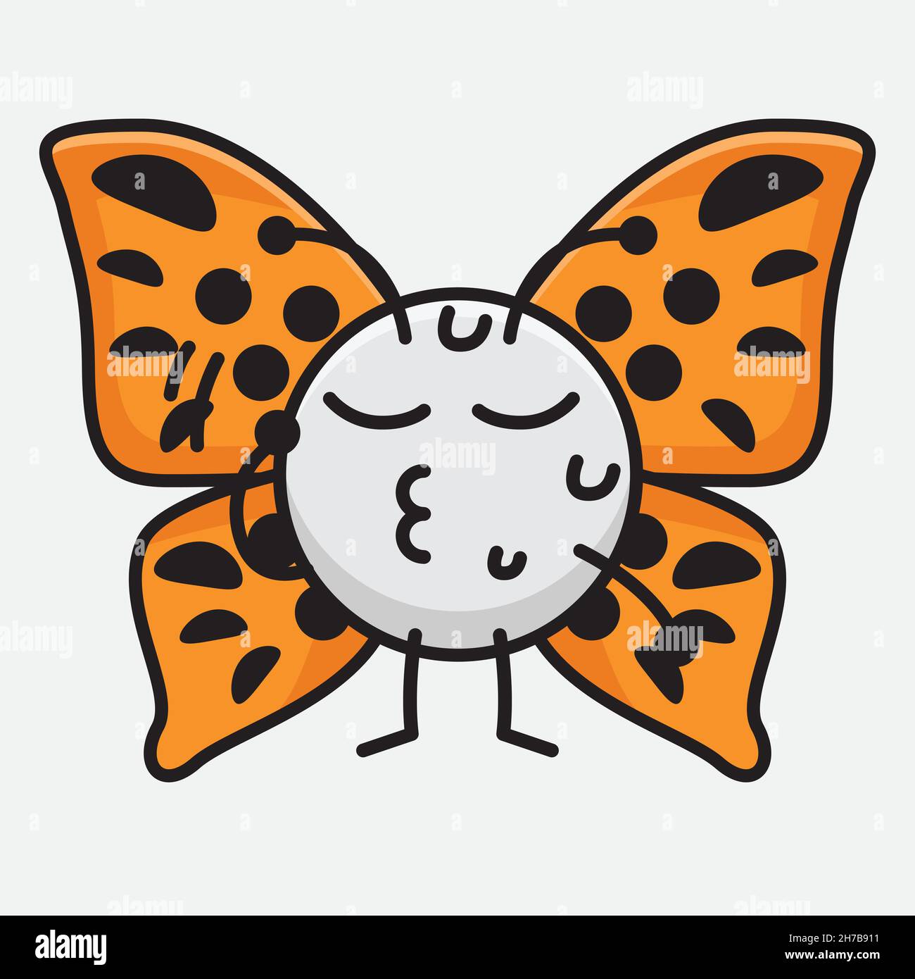 Illustration cartoon butterfly smiley face hi-res stock photography and ...
