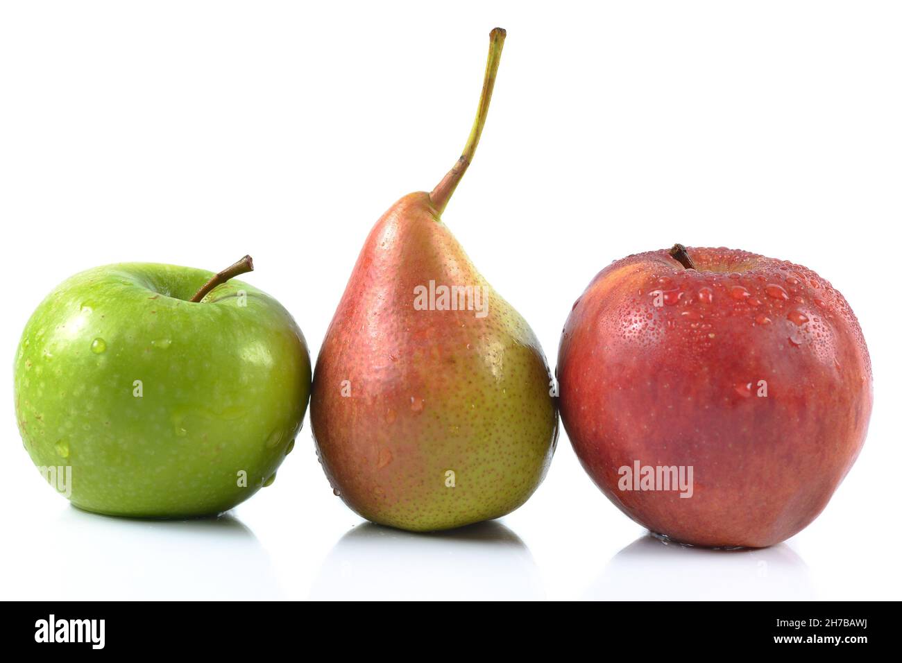 group of apples Stock Photo