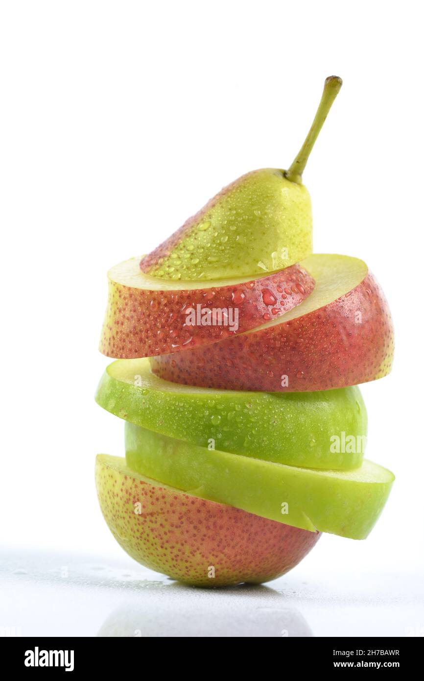 group of apples Stock Photo