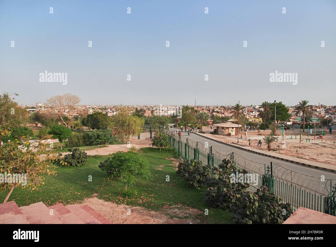 The panoramic view of old Multan, Punjab province, Pakistan Stock Photo ...