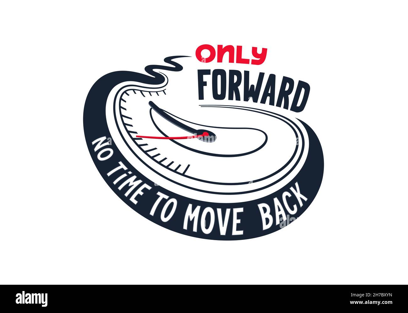 Backward clock Stock Vector Images Alamy