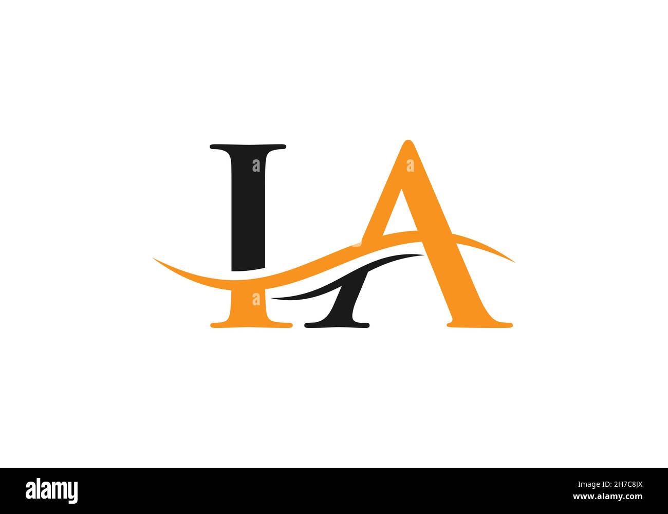 Ia modern logo hires stock photography and images Alamy