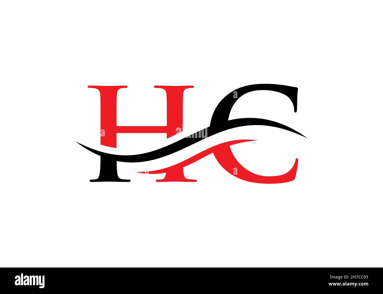 HC Linked Logo For Business And Company Identity Creative Letter HC HC Linked Logo For Business And Company Identity Creative Letter HC