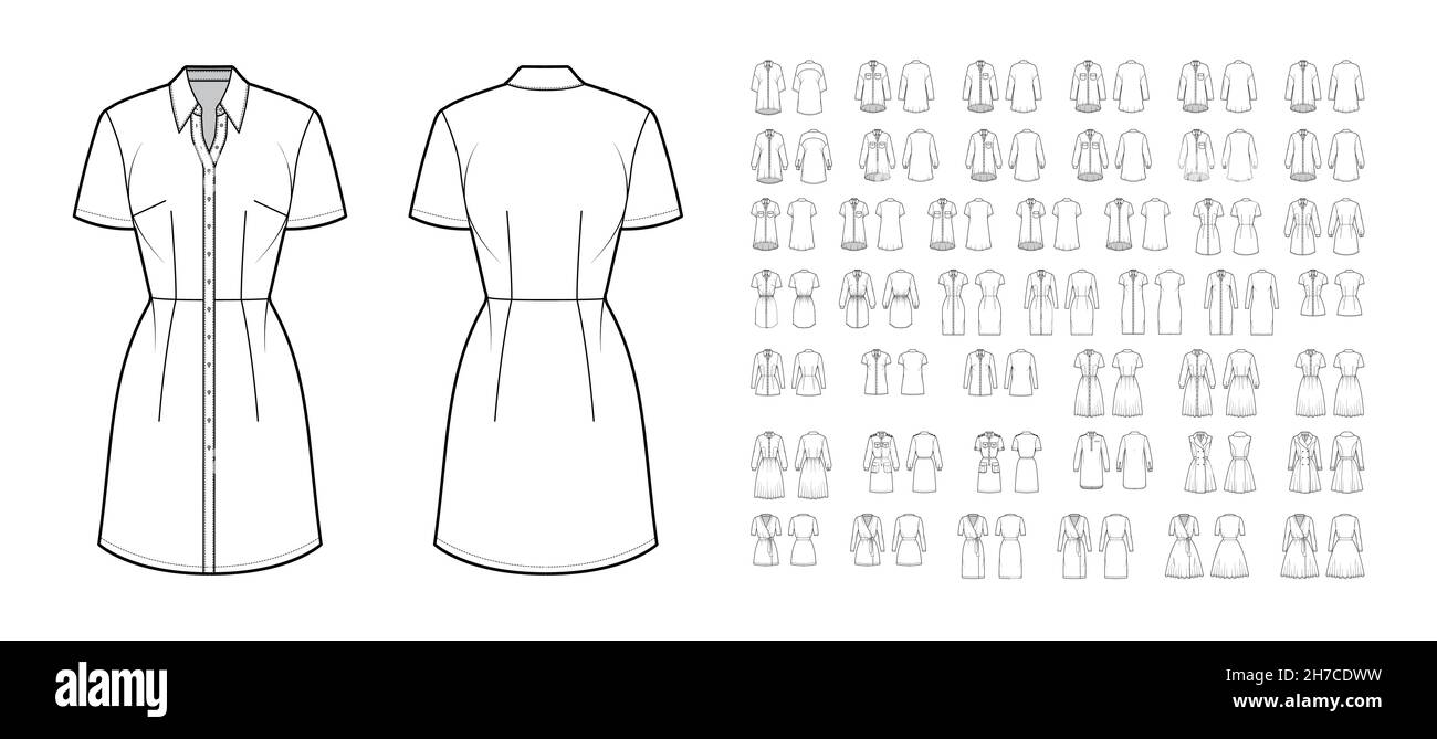 Mini skirt office Stock Vector Images - Alamy