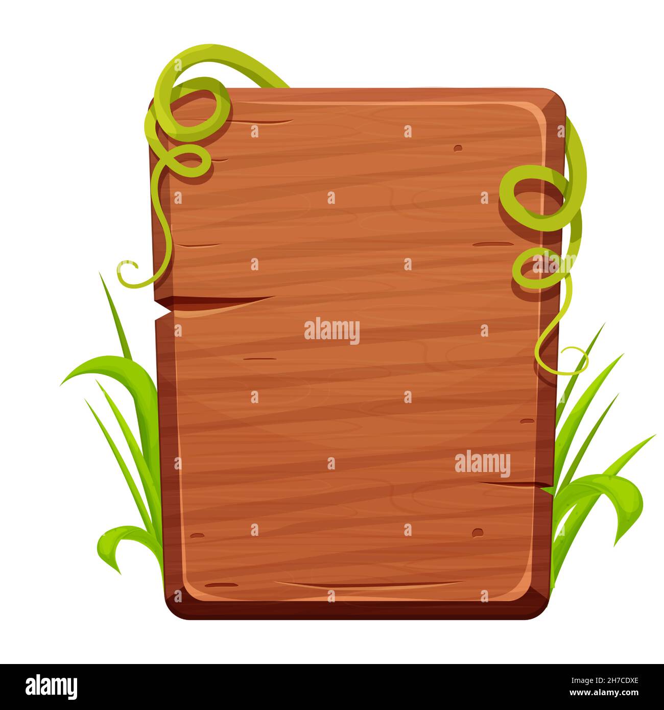 Wooden flat plank, board which is attached to a wall, frame, etc., and on  which objects can be placed, display, showcase. 14910860 Vector Art at  Vecteezy