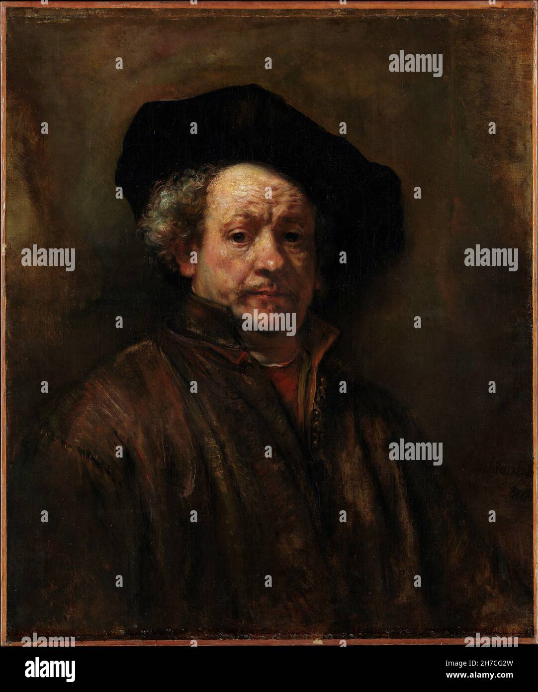 Rembrandt van Rijn, Self Portrait, 1660, oil on canvas, New York, USA