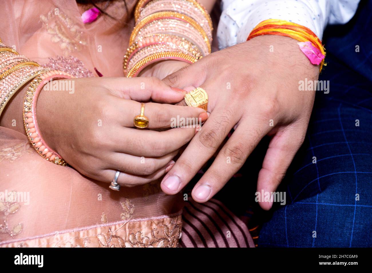 Wearing an Engagement Ring and Wedding Ring on Right Hand - Wedding Bands &  Co.