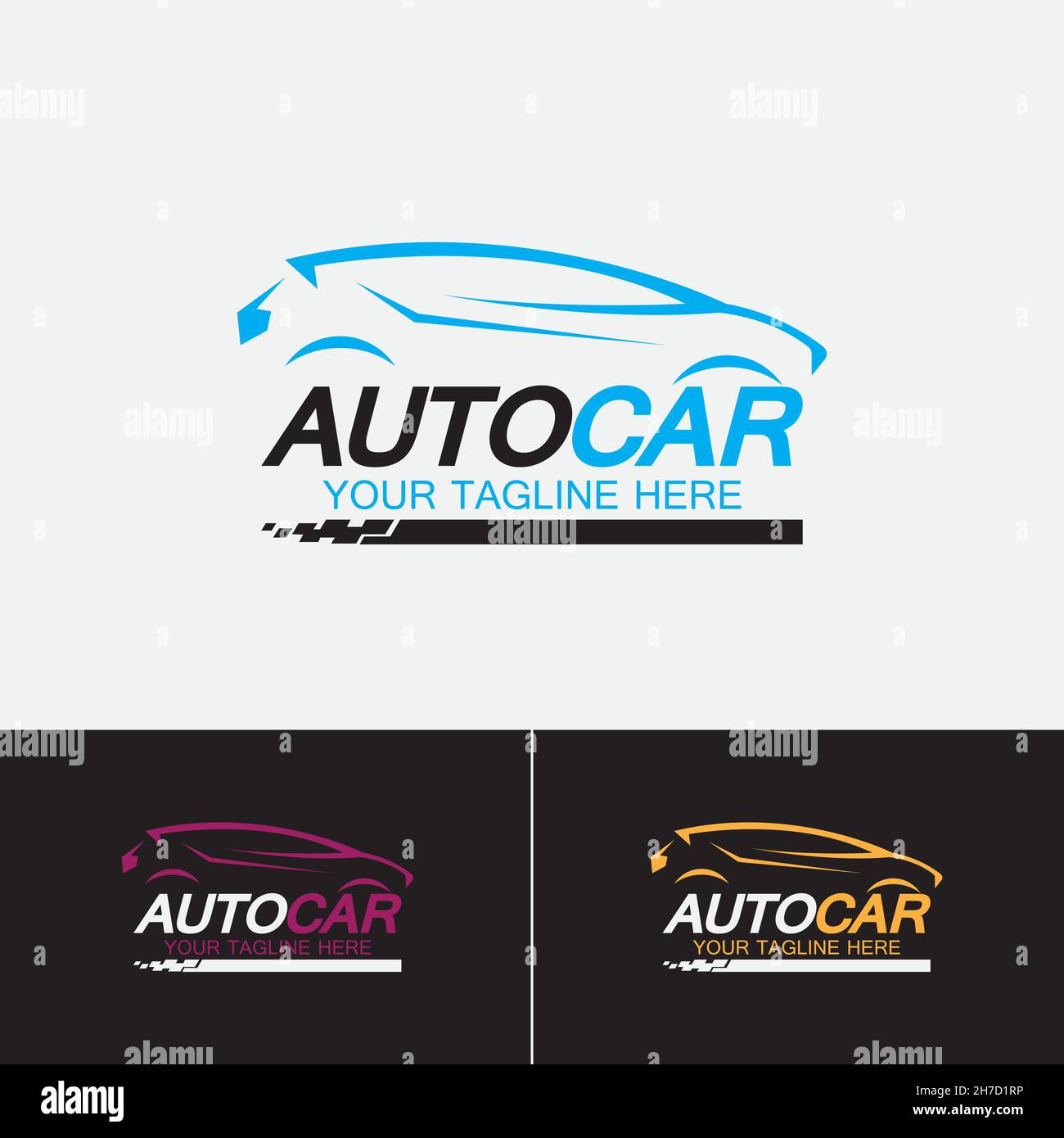 Auto car logo symbol icon vector design template Stock Vector Image ...