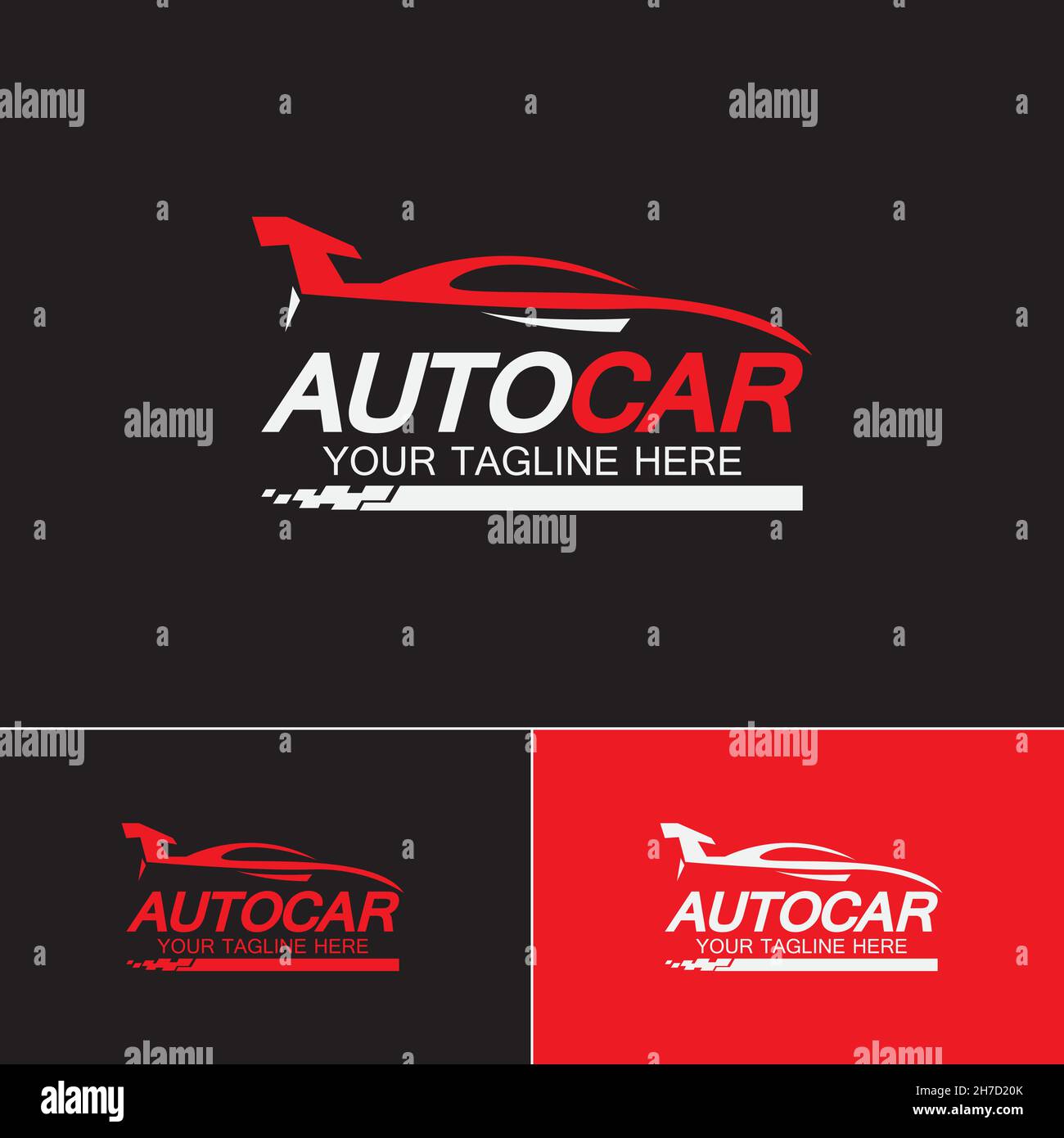 Auto car logo symbol icon vector design template Stock Vector Image ...