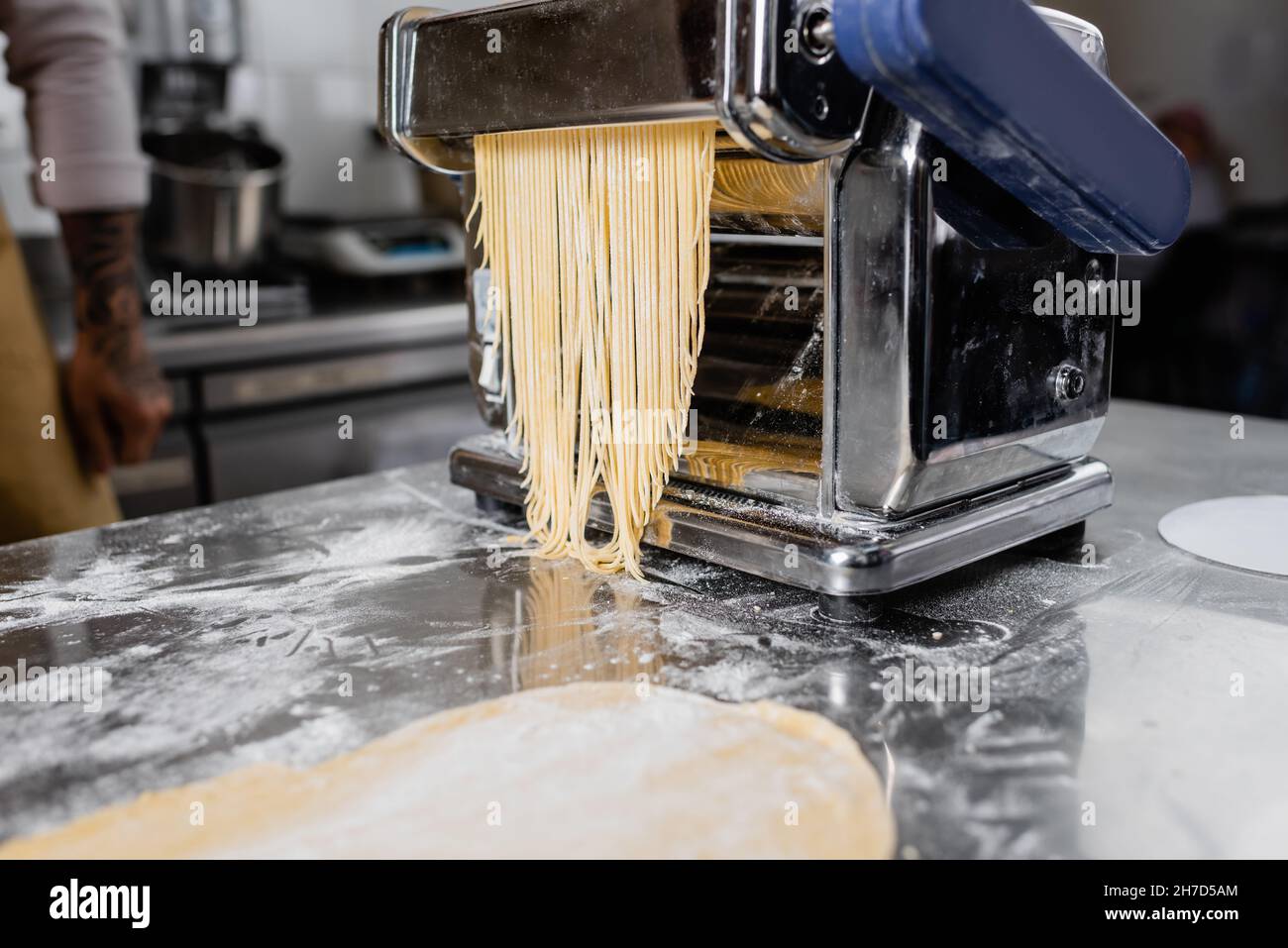 Macaroni machine hi-res stock photography and images - Alamy