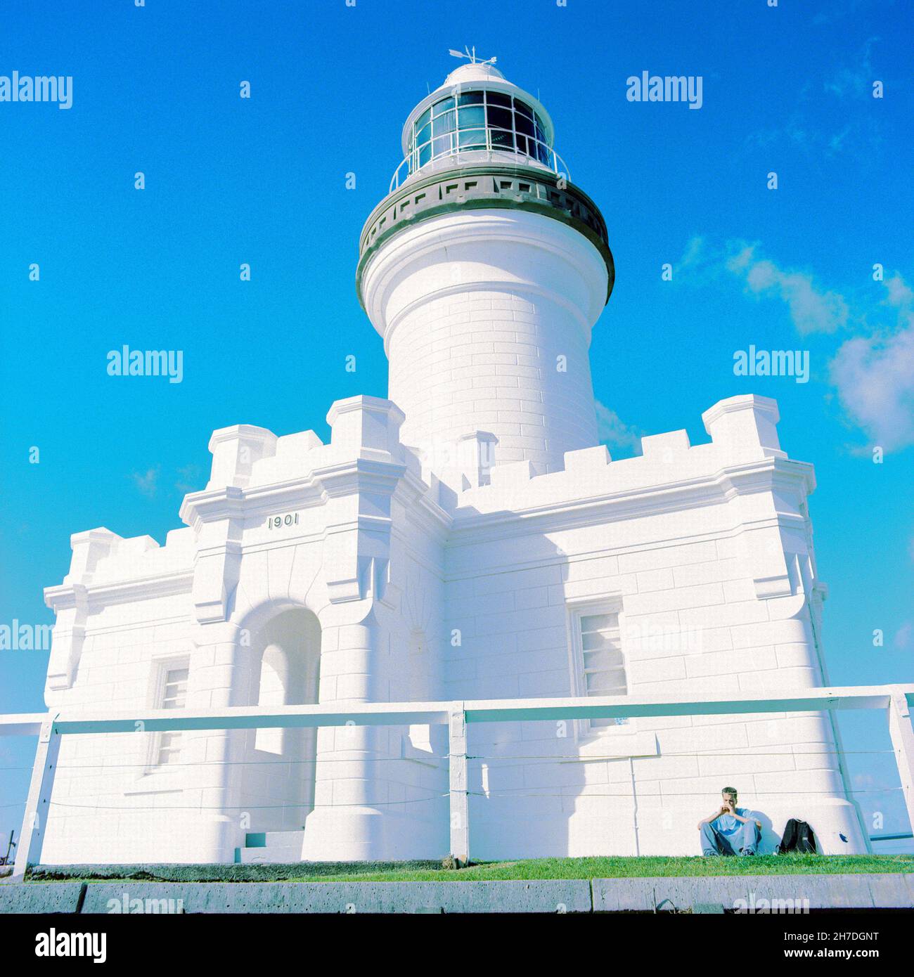 Cape Byron Lighthouse in Byron Bay. Australia’s most easterly point