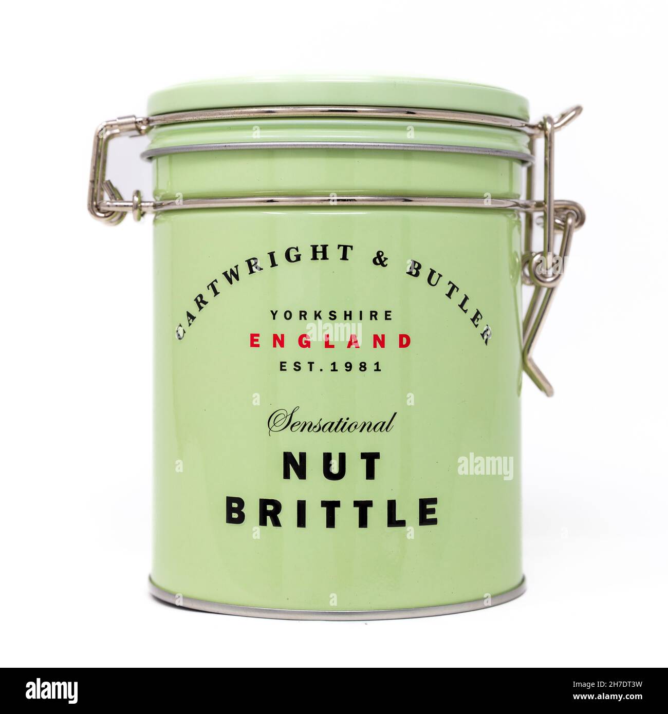 Cartwright Butler Peanut Brittle Tin Stock Photo Alamy