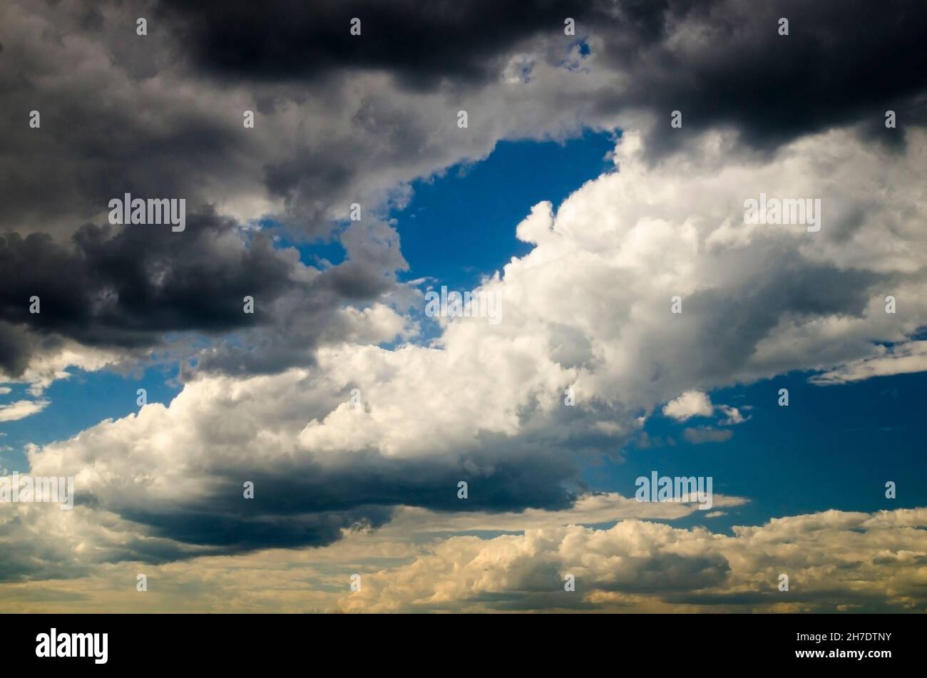 Stormy sky and clouds natural photo background Stock Photo - Alamy