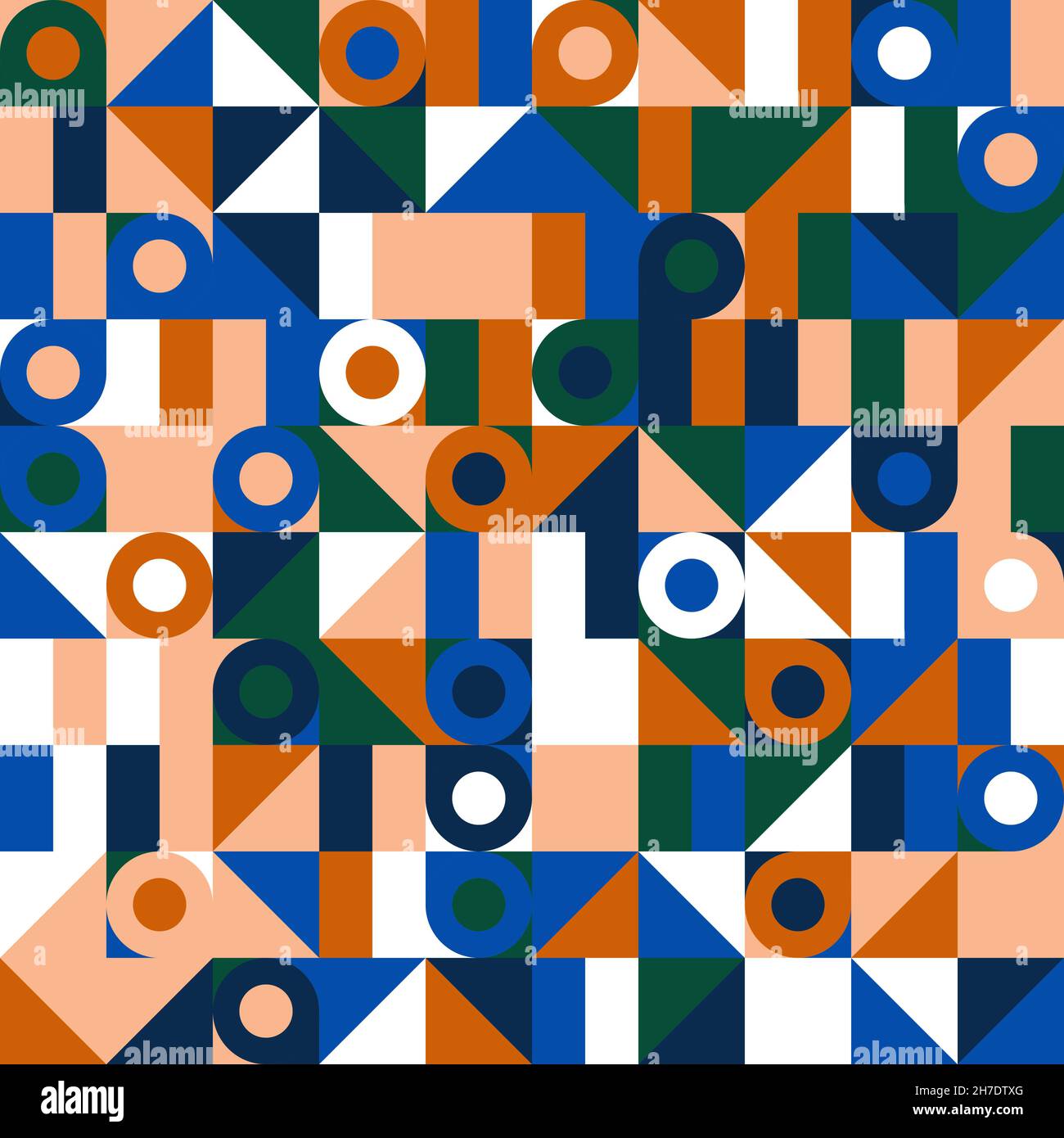 Geometric pattern backdrop. Cool colorful trendy design Stock Vector