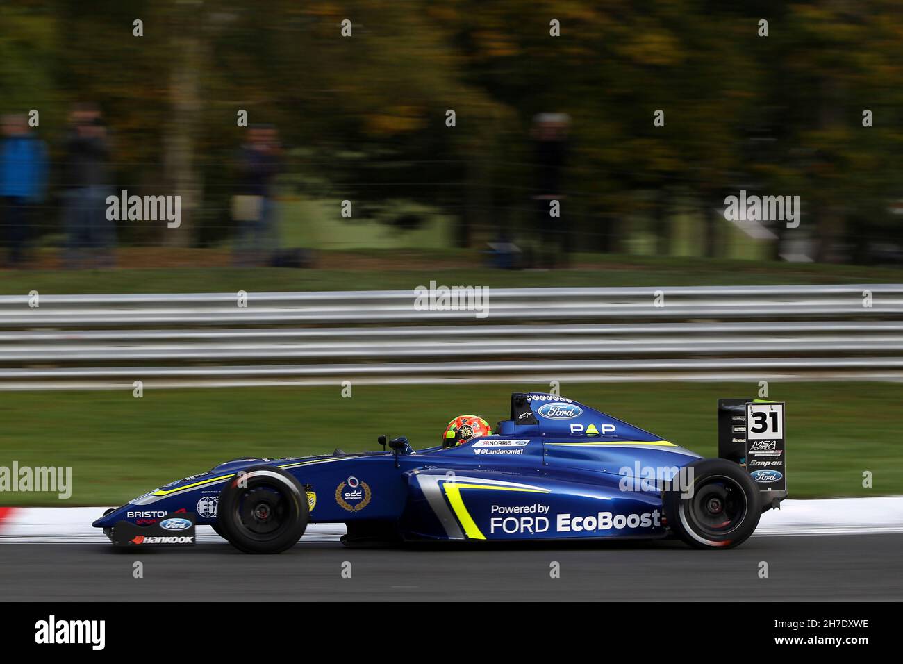Lando Norris (GBR), current McLaren Formula 1 driver in the MSA Formula ...