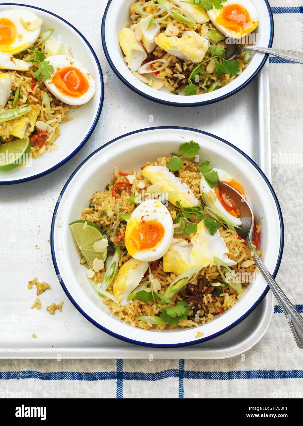 Fish kedgeree hi-res stock photography and images - Alamy