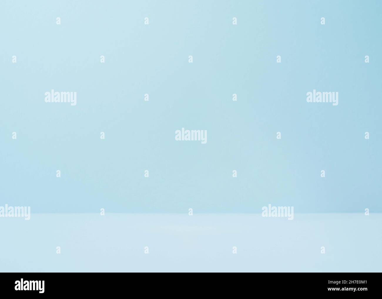 Blue paper cardboard and wall texture for background. Gradient grunge background top view. Textured surface template for banner, poster. Abstract Stock Photo