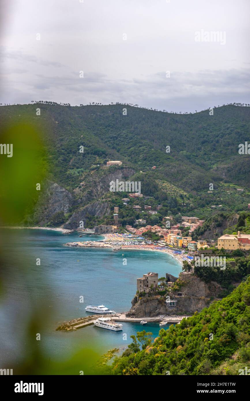 View Over Monterosso Al Mare From Hiking Trail Cinque Terre Italy view-over-monterosso-al-mare-from-hiking-trail-cinque-terre-italy