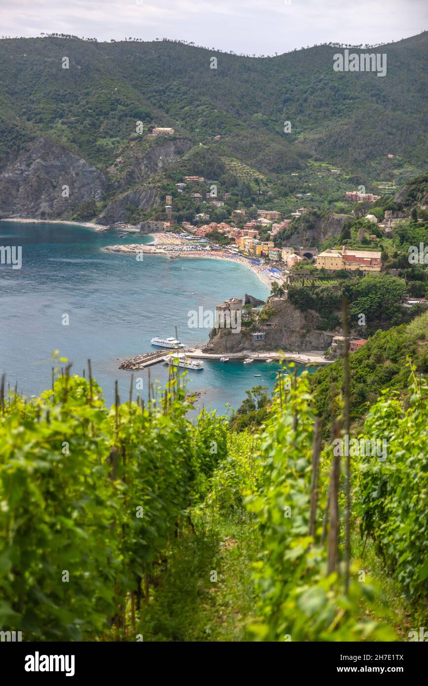 View Over Monterosso Al Mare From Hiking Trail Cinque Terre Italy view-over-monterosso-al-mare-from-hiking-trail-cinque-terre-italy