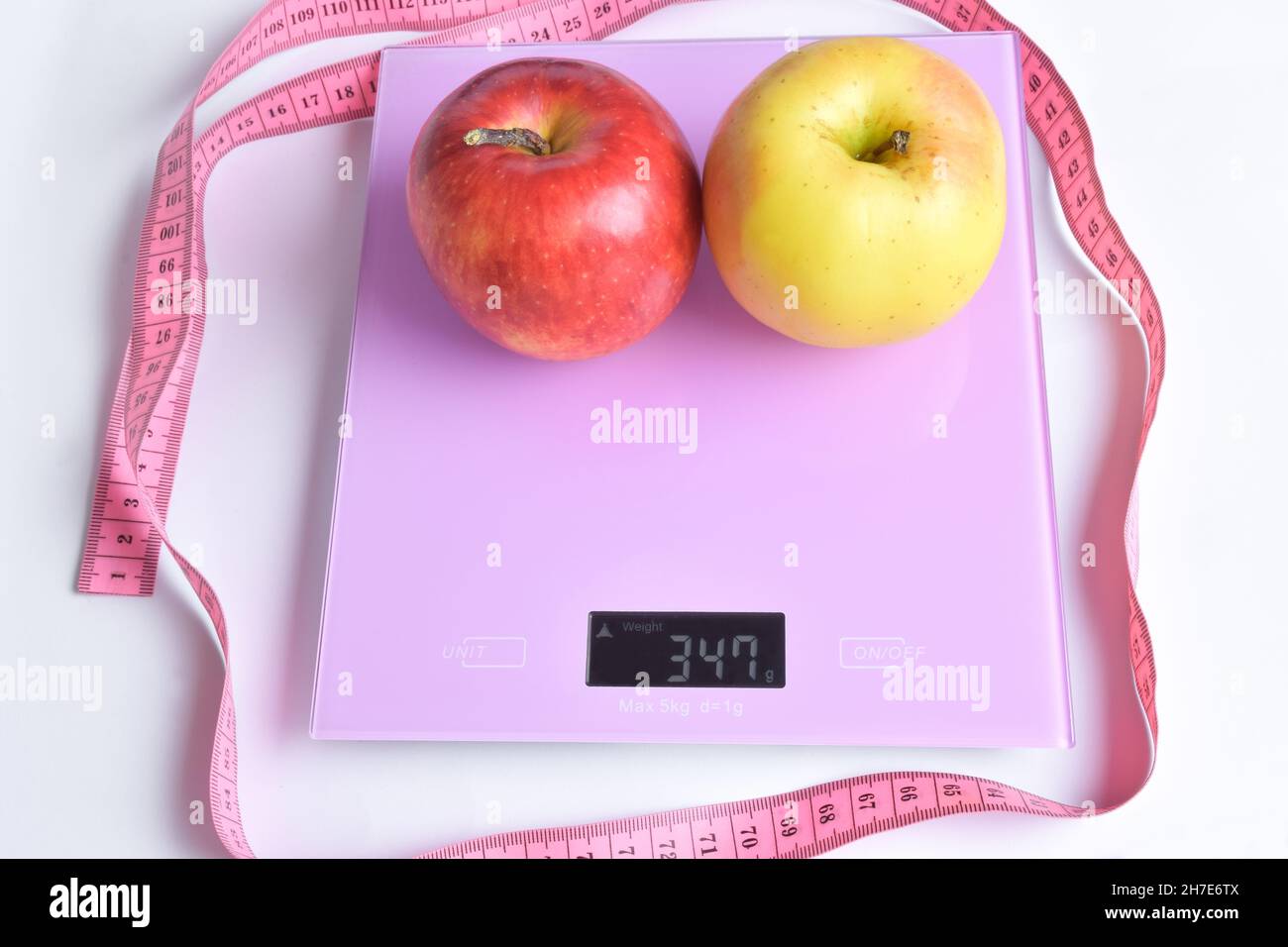 Apple on waist curve hi-res stock photography and images - Alamy