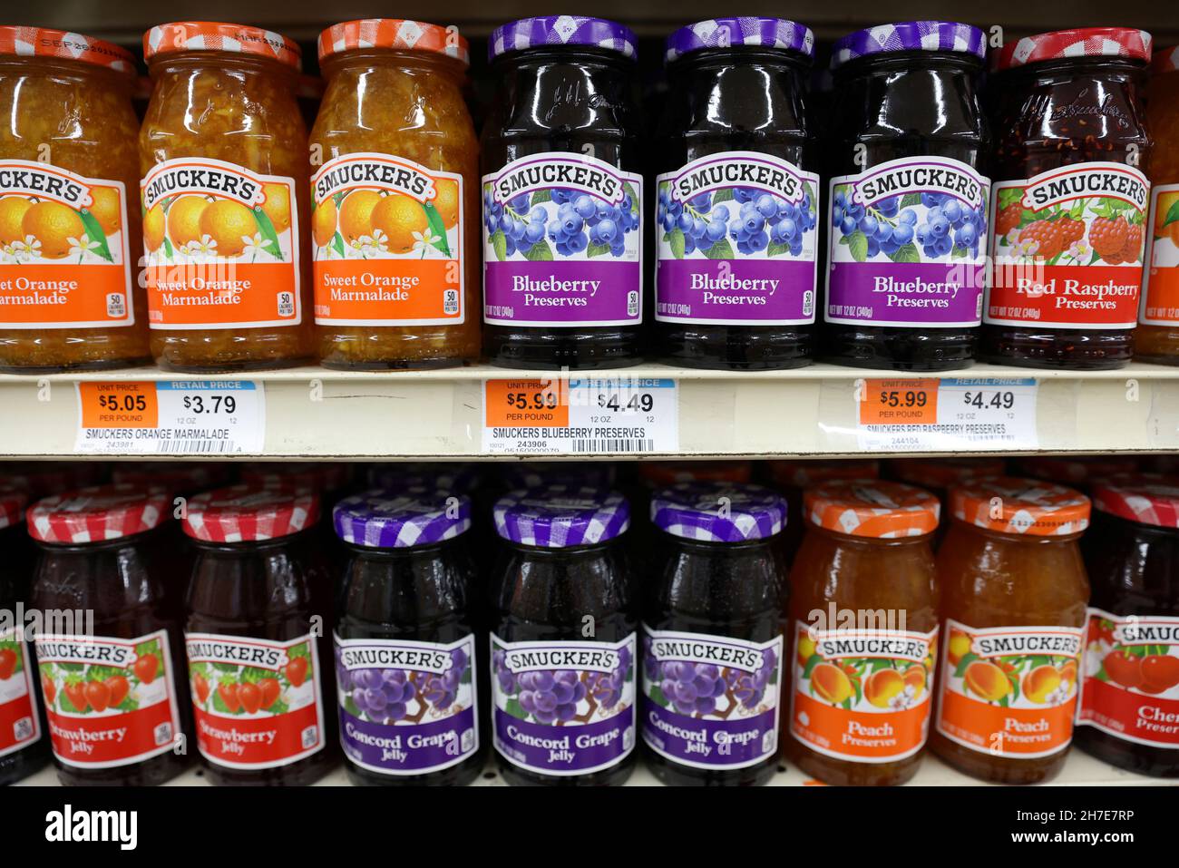 Smuckers Jelly Flavors