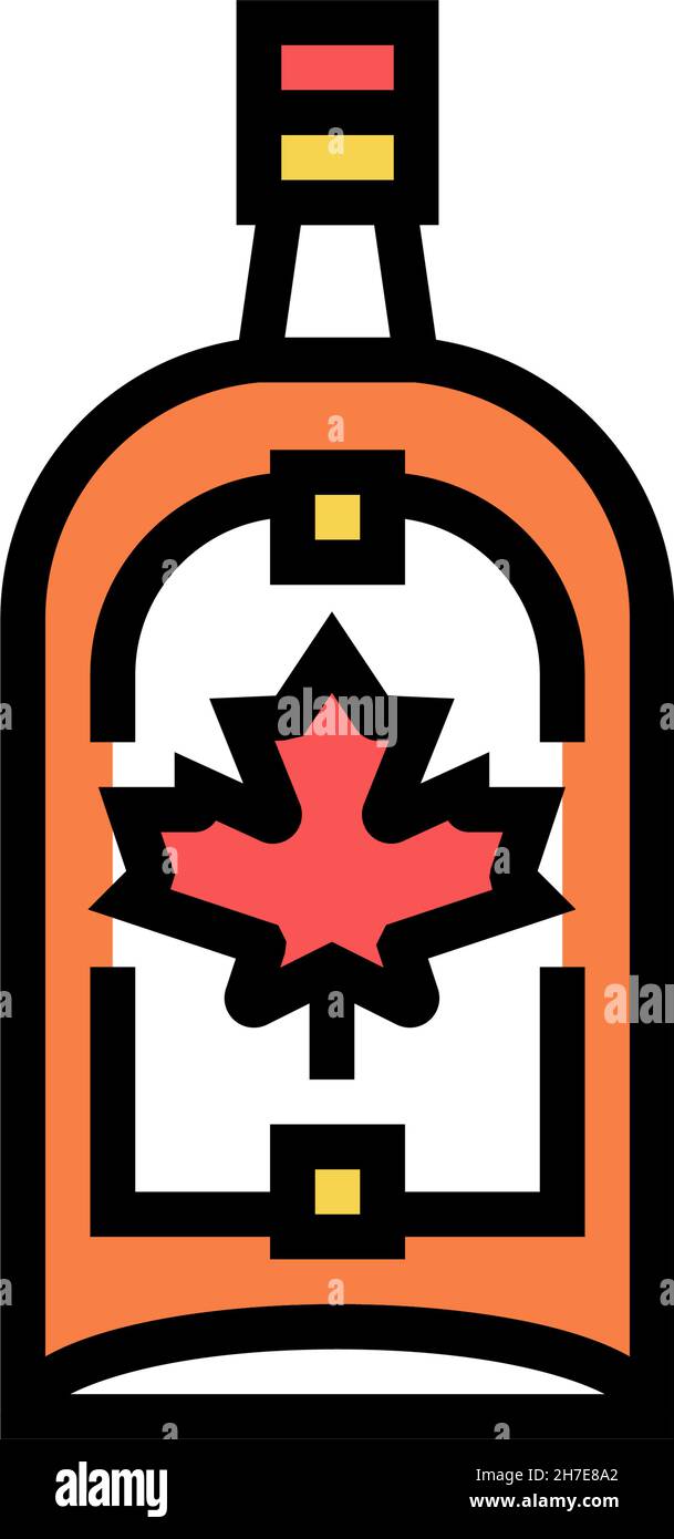 maple spirits color icon vector illustration Stock Vector Image & Art ...