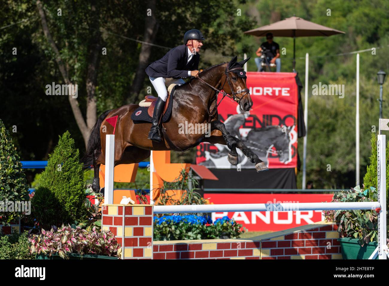 Monterrey Mexico Equestrian Venue For The Major League Show Jumping Event Mario Deslauriers 