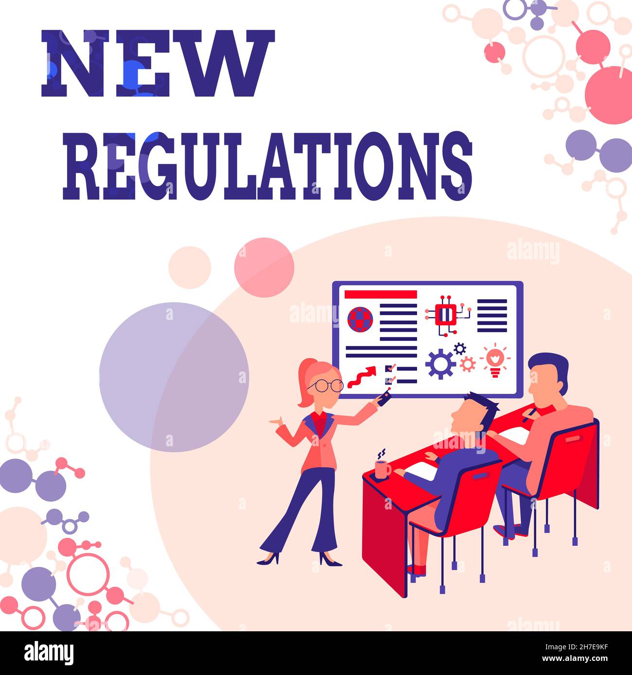 Conceptual display New Regulations. Internet Concept rules made ...
